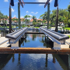 Custom-Aluminum-Bunks-for-a-Marina-in-Jupiter-Florida 1