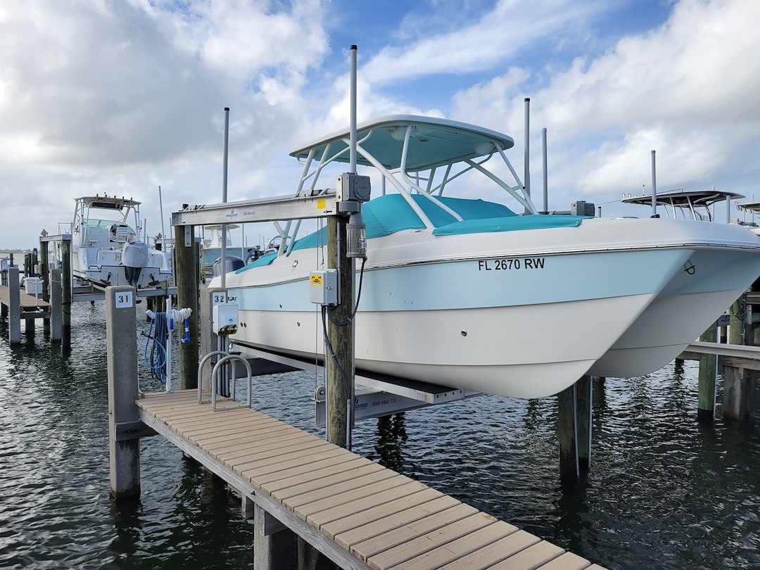 Top Quality Neptune Boat Lift Installation in Stuart, Florida Thumbnail