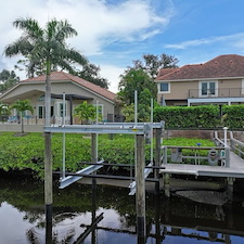 Top-Quality-Neptune-Boat-Lift-Installation-in-Tequesta-Florida 1