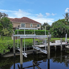 Top-Quality-Neptune-Boat-Lift-Installation-in-Tequesta-Florida 0